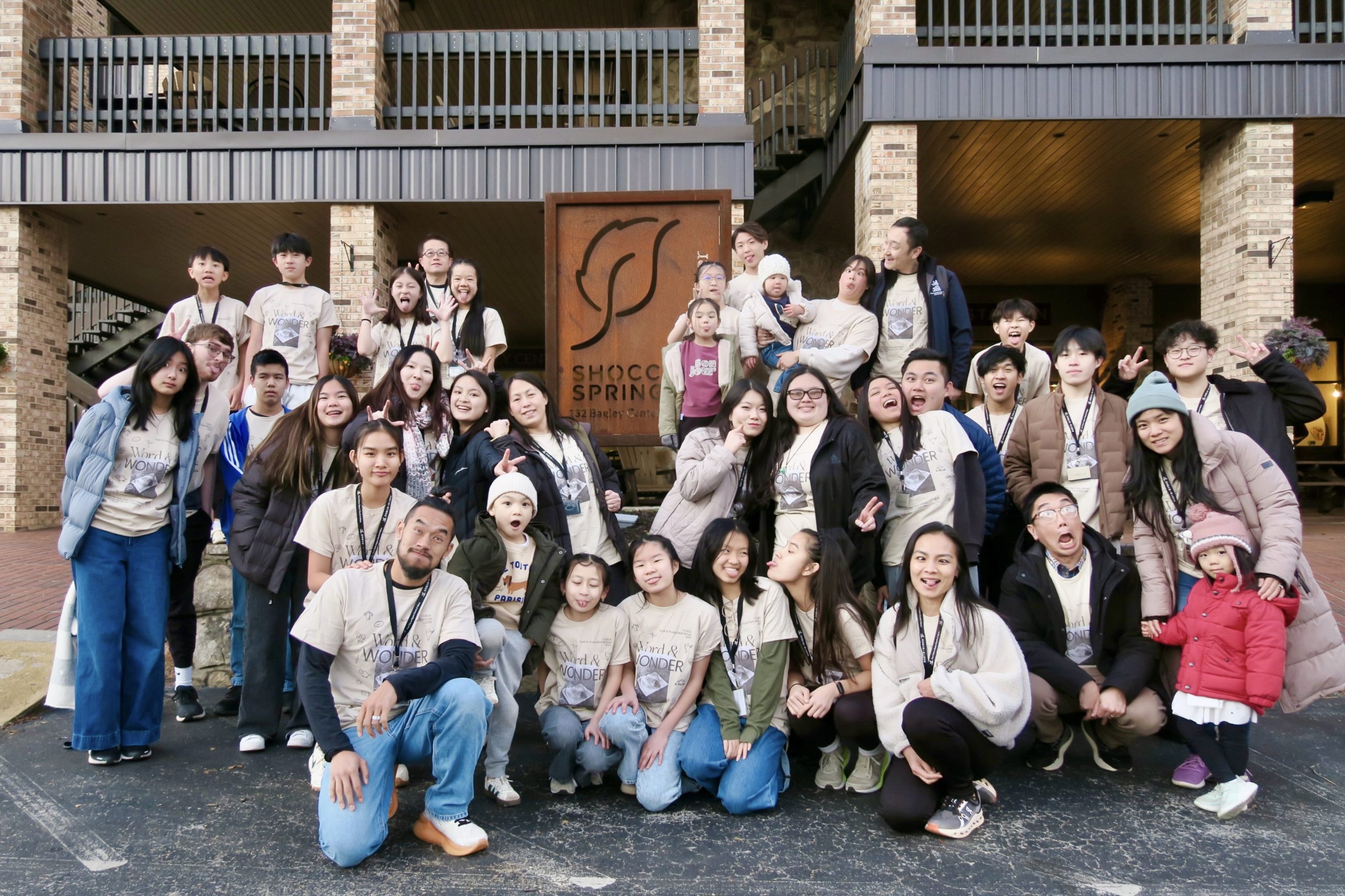 FCBCA Youth outdoor group photo
